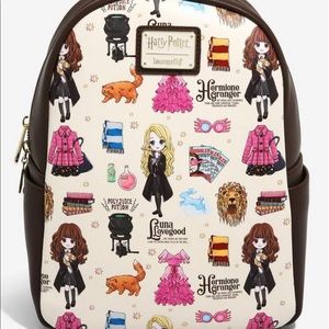 Loungefly Harry Potter Luna & Hermione Mini Backpack
